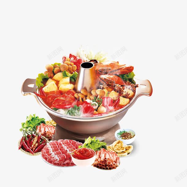 牛肉卷红汤火锅蔬菜png免抠素材_88icon https://88icon.com 丸子 好吃 牛肉 红汤火锅 羊肉卷 蔬菜 辣椒 重庆 鱼虾