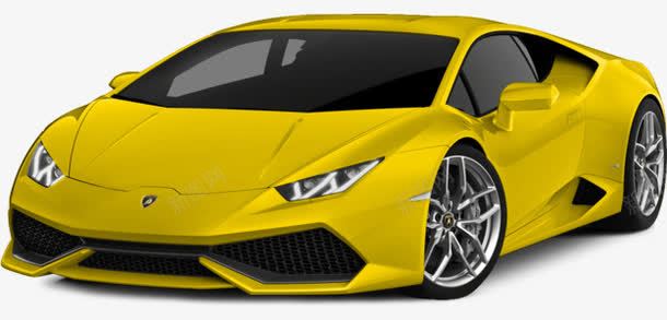 黄色Lamborghinipng免抠素材_88icon https://88icon.com 产品实物 代步车 兰博基尼 跑车 黄色车身