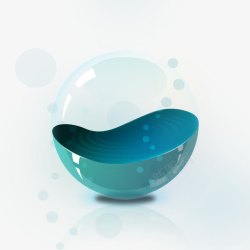 透明玻璃球玻璃球高清图片