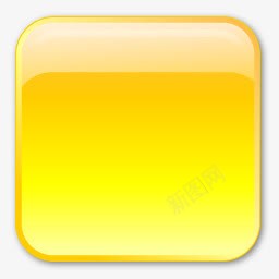 黄色提交按钮黄色水晶风格按钮图标图标