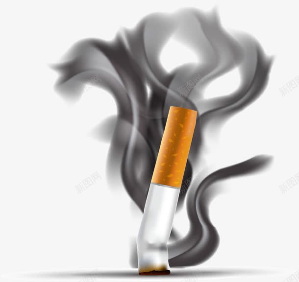 熄灭的烟头png免抠素材_88icon https://88icon.com nosmoking 不准吸烟 世界卫生日 吸烟 无烟日 烟头 矢量素材 禁止吸烟