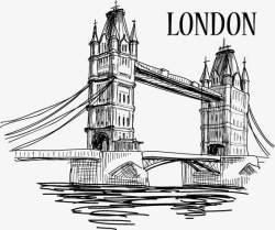 伦敦大桥欧洲建筑高清图片