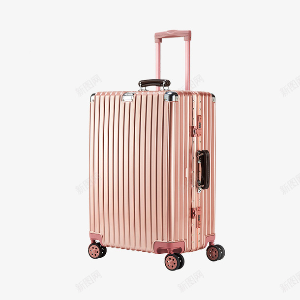 侧面粉色旅行箱实物图png免抠素材_88icon https://88icon.com 产品实物图 侧面 拉旅行箱 拉杆箱 粉色 行李打包 行李箱
