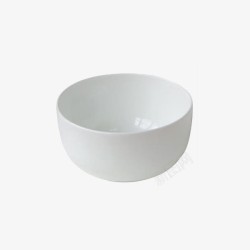 白碗纯白骨瓷餐具韩式碗高清图片