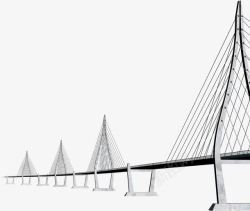 桥梁PNG立体大桥高清图片