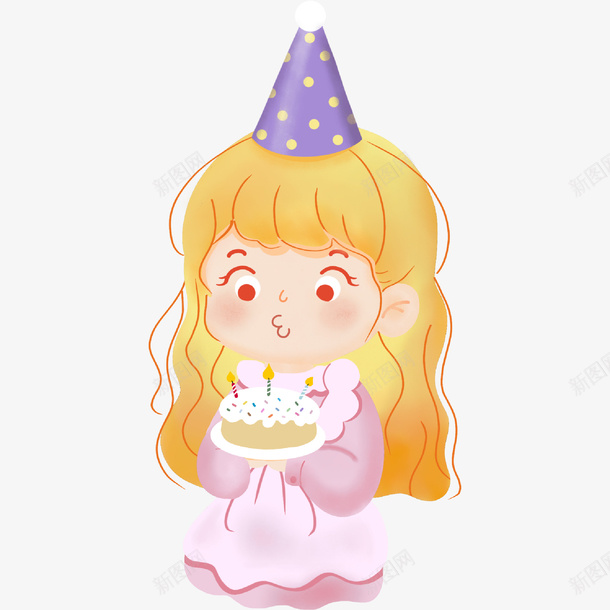 小姑娘生日许愿png免抠素材_88icon https://88icon.com 元素 免扣 愿望的实现 我的愿望 素材 艺术 鼠