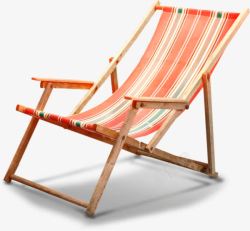 休闲沙滩椅素材