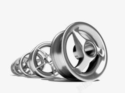 扁平化轮毂钢圈高清图片
