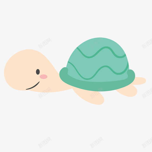 卡通可爱的乌龟动物矢量图ai免抠素材_88icon https://88icon.com 乌龟 动物设计 卡通 可爱 森林 海龟 绿色 矢量图