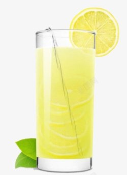 柠檬芦荟混合饮品素材