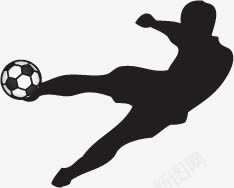 黑色剪影足球运动员欧洲杯png免抠素材_88icon https://88icon.com 剪影 欧洲 足球 运动员 黑色