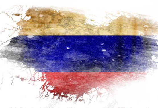 俄罗斯国旗背景