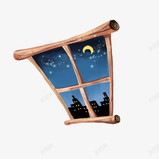 野外窗外的风景png免抠素材_88icon https://88icon.com 卡通 国际睡眠日 夜晚 星空 晚安 漫画 窗外 窗户 风景