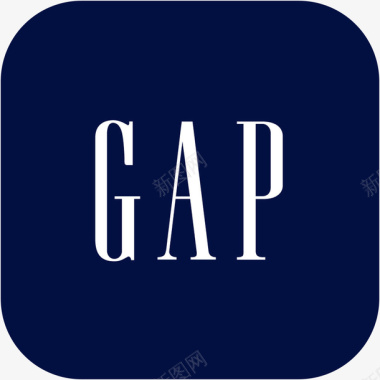 手机见面图标手机Gap官方商城购物应用图标logo图标