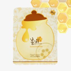 韩国paparecipe春雨蜂蜜面膜素材