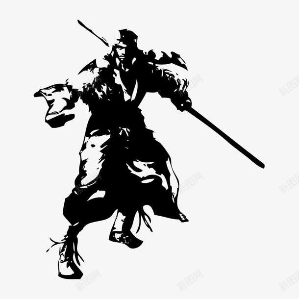 武术武侠png免抠素材_88icon https://88icon.com 人 人物 健体 古典 强身 手绘 散打武术 武侠 武侠古典 武功 武术 水墨人脸 水墨江湖 练武之人 黑色