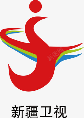 新疆阿尔泰山新疆卫视logo矢量图图标图标