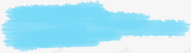 蓝色横条笔刷色块png免抠素材_88icon https://88icon.com 色块 蓝色