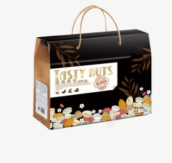 食品外包装设计制作坚果礼盒外包装礼品高清图片