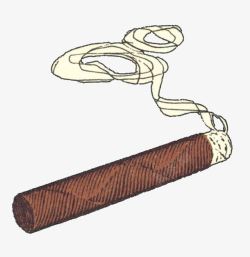 雪茄香烟香烟烟尘高清图片