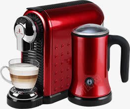 咖啡机红色双十二电器促销png免抠素材_88icon https://88icon.com 促销 双十二 咖啡 电器 素材 红色