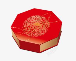 中秋月饼盒素材