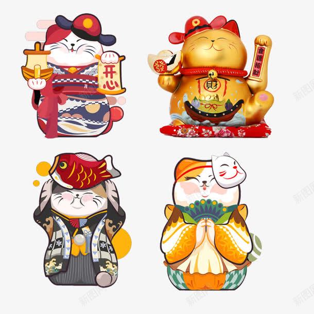 日本祭祀招财猫图png免抠素材_88icon https://88icon.com 免抠图 招财猫 日本 烧香祭祀 神