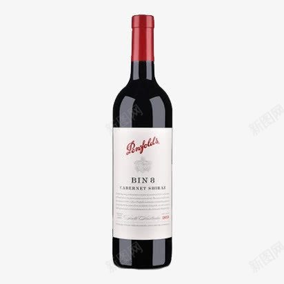 澳大利亚红酒png免抠素材_88icon https://88icon.com BIN8红葡萄酒 产品实物 奔富酒园 澳大利亚 红酒 进口