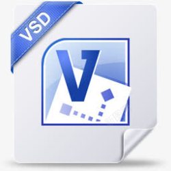 文件格式vsdwin7文件桌面图标高清图片