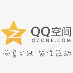 QQ标志qq空间标志矢量图图标高清图片