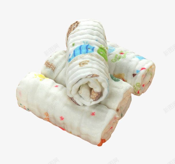 棉纱口水巾png免抠素材_88icon https://88icon.com 口水巾 婴儿 婴幼儿专用 宝宝毛巾 棉纱 棉纱质感 舒适 轻柔