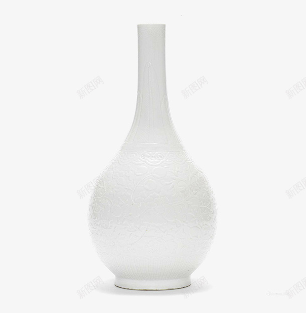 白色瓷瓶png免抠素材_88icon https://88icon.com 瓶子 瓷器 白瓷瓶 白色 茶具