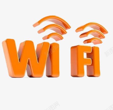 高楼立体立体3Dwifi创意图标图标