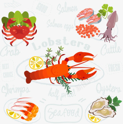 海鲜食物素材