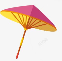 装饰小伞手绘雨伞高清图片