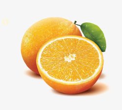 鲜榨果汁灯片创意甜橙高清图片
