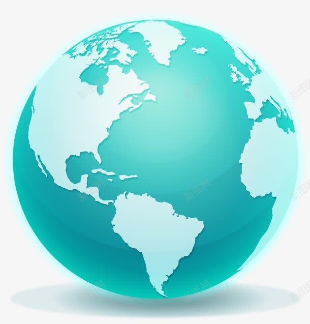 夜光效果地球png免抠素材_88icon https://88icon.com 世界 全球化 发光地球 地球 矢量素材