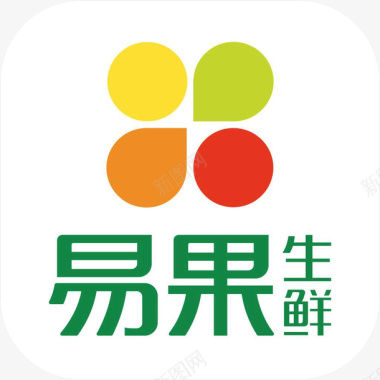 手机易果生鲜购物应用图标logo图标