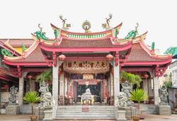 泰国普吉岛寺摄影素材
