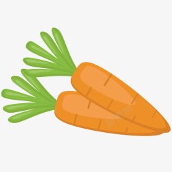 根茎蔬菜胡萝卜高清图片