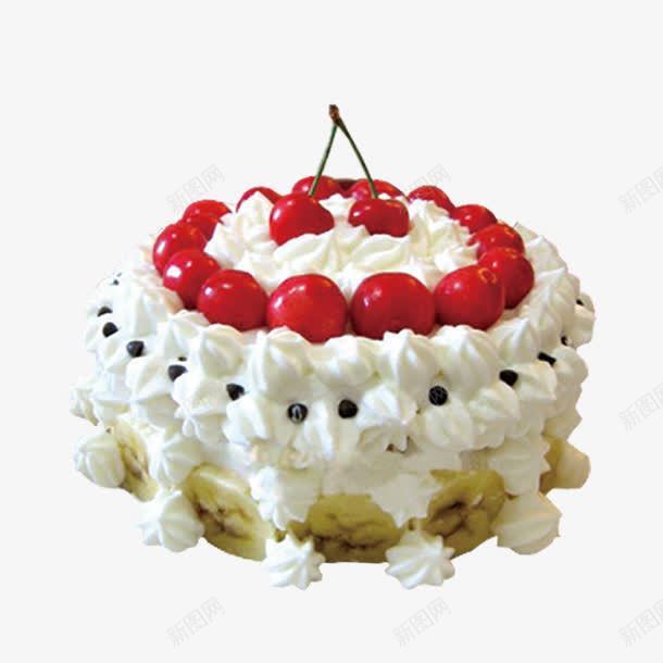 奶油蛋糕png免抠素材_88icon https://88icon.com 红樱桃 蓝莓 蛋糕 鲜奶油
