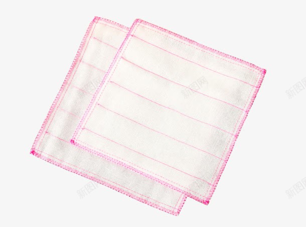 实物粉色棉纱洗碗布png免抠素材_88icon https://88icon.com 厨房用品 布面 抹布 棉纱 棉纱质感 棉质 洗碗布 粉白色