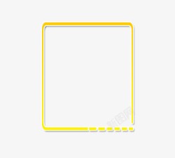 学习园地黑板报黄色边框高清图片