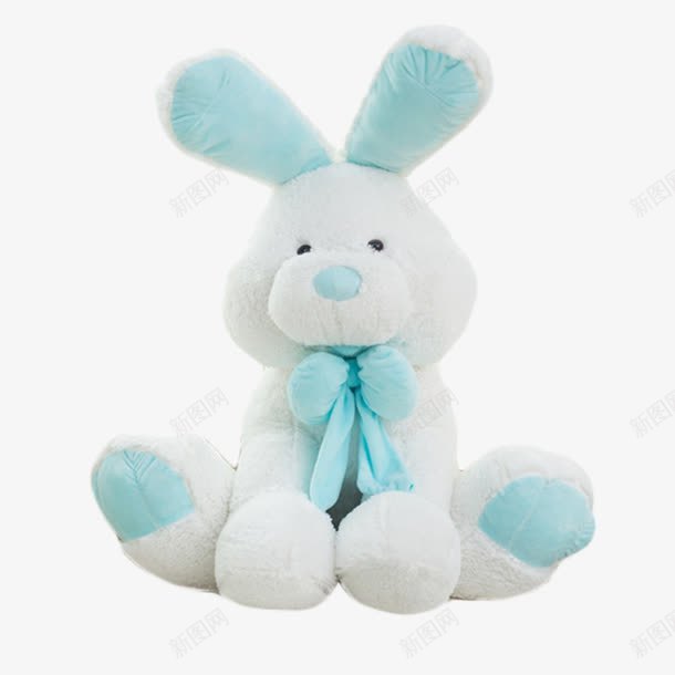毛绒兔子公仔玩具png免抠素材_88icon https://88icon.com 兔子 公仔 抱枕 玩偶 玩具