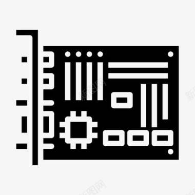 卡装置电子图形硬件主板电子设备图标图标