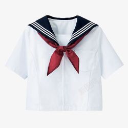 白色制服产品实物白色校服高清图片