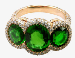 祖母绿戒指素材