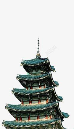 中国式宝塔塔尖素材