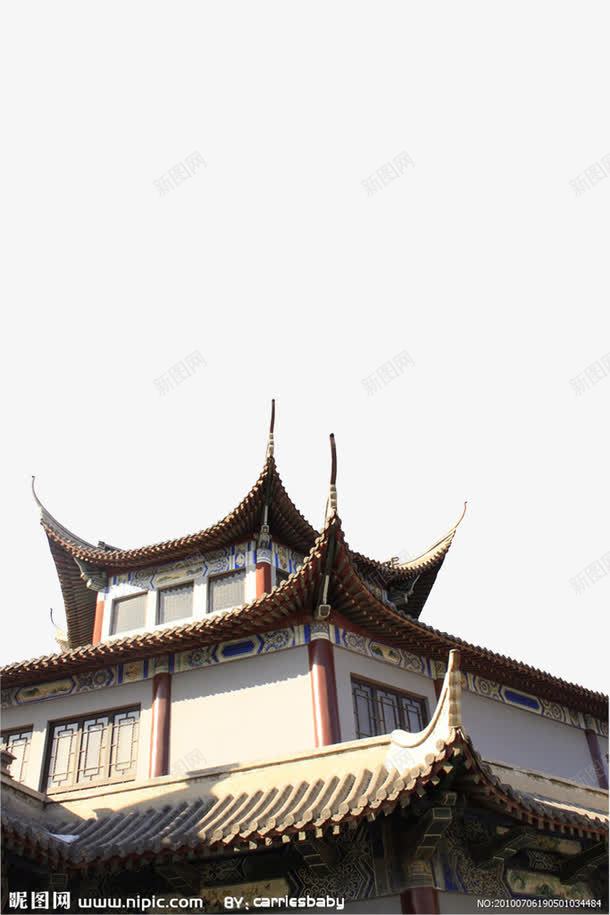 中国古风建筑png免抠素材_88icon https://88icon.com 亭台楼阁 古风 吊檐 建筑 瓦房 阁楼