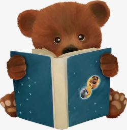 看书的小熊看书的小熊高清图片